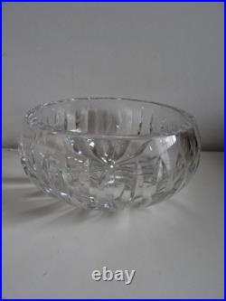 Ancienne Coupe Centre de Table Cristal Taillé Saint Louis France Ø 25 cm