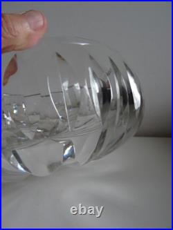 Ancienne Coupe Centre de Table Cristal Taillé Saint Louis France Ø 25 cm