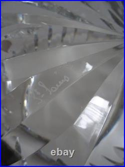 Ancienne Coupe Centre de Table Cristal Taillé Saint Louis France Ø 25 cm