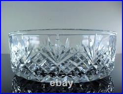 Ancienne Coupe Saladier En Cristal Couleur Taille Modelé Massenet St Louis