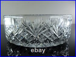 Ancienne Coupe Saladier En Cristal Couleur Taille Modelé Massenet St Louis