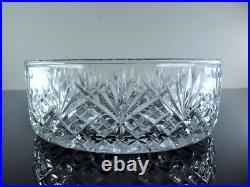 Ancienne Coupe Saladier En Cristal Couleur Taille Modelé Massenet St Louis