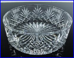 Ancienne Coupe Saladier En Cristal Couleur Taille Modelé Massenet St Louis