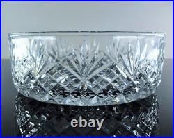 Ancienne Coupe Saladier En Cristal Couleur Taille Modelé Massenet St Louis