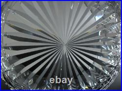 Ancienne Coupe Saladier En Cristal Couleur Taille Modelé Massenet St Louis