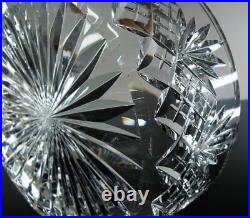 Ancienne Coupe Saladier En Cristal Couleur Taille Modelé Massenet St Louis