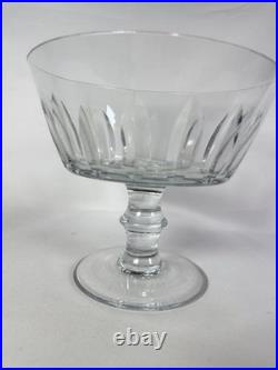 Ancienne grande Coupe à Fruit en Cristal Saint Louis