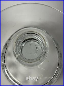 Ancienne grande Coupe à Fruit en Cristal Saint Louis