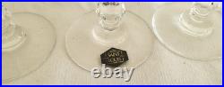 Anciens 12 verres à vin en cristal signé Saint Louis modèle Liane