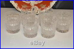Anciens 6 Verres Whisky Cristal Taille Tommy St. Louis Offre Disponile