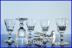 Art Deco 6 Verres Digestif En Cristal Taille Cotes Plates Caton St Louis Art Deco 6 Verres Digestif En Cristal Taille Cotes Plates Caton St Louis
