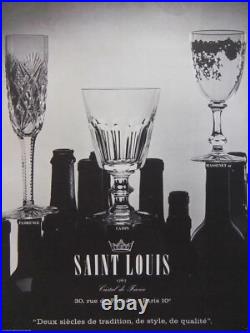 Art Deco 6 Verres Digestif En Cristal Taille Cotes Plates Caton St Louis Art Deco 6 Verres Digestif En Cristal Taille Cotes Plates Caton St Louis