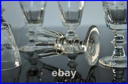 Art Deco 6 Verres Digestif En Cristal Taille Cotes Plates Caton St Louis Art Deco 6 Verres Digestif En Cristal Taille Cotes Plates Caton St Louis