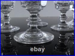Art Deco 6 Verres Digestif En Cristal Taille Cotes Plates Caton St Louis Art Deco 6 Verres Digestif En Cristal Taille Cotes Plates Caton St Louis