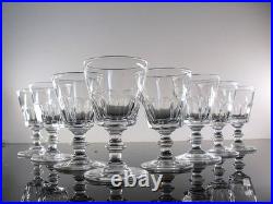 Art Deco 6 Verres Digestif En Cristal Taille Cotes Plates Caton St Louis Art Deco 6 Verres Digestif En Cristal Taille Cotes Plates Caton St Louis