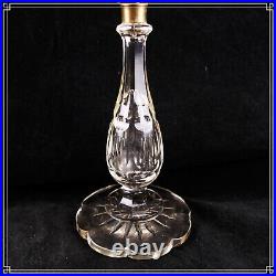 BELLE PAIRE BOUGEOIR EN CRISTAL PROBABLEMENT DE SAINT LOUIS 19ème SIECLE BELLE PAIRE BOUGEOIR EN CRISTAL PROBABLEMENT DE SAINT LOUIS 19ème SIECLE