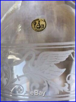 Baccarat Pièce à Étiquettes Saint Louis Daum Lalique Verres Carafe Empire