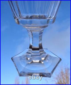 Baccarat Saint Louis Weingläser Verres A Vin Cristal Taillé Cotes Plates Eugenie