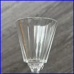 Baccarat Saint Louis Weingläser Verres A Vin Cristal Taillé Cotes Plates Eugenie