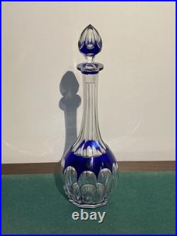 Belle Carafe En Cristal Modele Bristol Saint Louis Non Estampillé Baccarat
