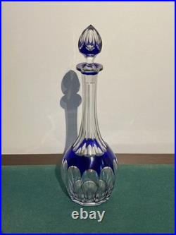 Belle Carafe En Cristal Modele Bristol Saint Louis Non Estampillé Baccarat