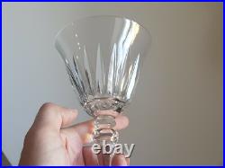 Belle Serie De 6 Grands Verres En Cristal De Saint Louis Modele Buckingham