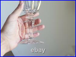 Belle Serie De 6 Grands Verres En Cristal De Saint Louis Modele Buckingham