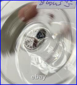 Belle Série de 3 petits verres Dégustation Cognac Cristal Saint Louis