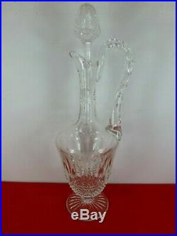 Belle carafe décanteur aiguière SAINT LOUIS modèle TOMMY estampillés 38,8 cm