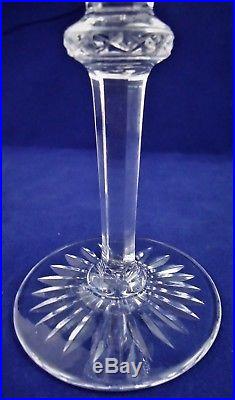 Belle suite de 6 verres à eau cristal de Saint LOUIS Tommy 18,3 cm réf A19/3