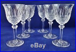 Belle suite de 6 verres à vin blanc cristal de Saint LOUIS Tommy 15 cm réfA27/17