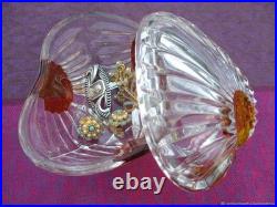 Boîte à bonbons ancien Cristal ST LOUIS France Boîte à bonbons ancien Cristal ST LOUIS France