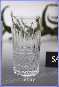 Boîte de 6 chopes à whisky en cristal de St Louis Tommy Long drink glasses