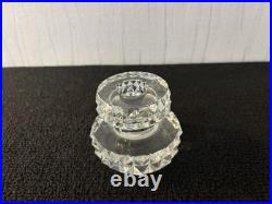 Bougeoir modèle diamant en cristal de Saint Louis Bougeoir modèle diamant en cristal de Saint Louis