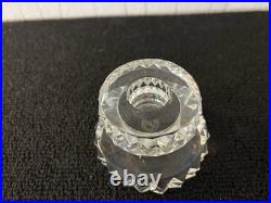 Bougeoir modèle diamant en cristal de Saint Louis Bougeoir modèle diamant en cristal de Saint Louis