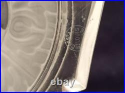 Bougeoirs en cristal de Saint Louis Modèle Aux Dauphins