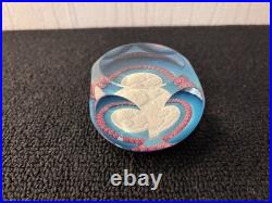 Boule presse papier 2500 ans monarchie Iranienne cristal de Saint Louis