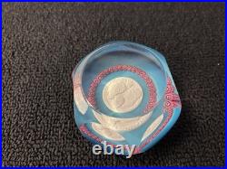 Boule presse papier 2500 ans monarchie Iranienne cristal de Saint Louis