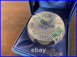 Boule presse papier cristal de Saint Louis Numéroté 46/250