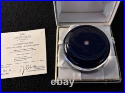Boule presse papier houx cristal de Saint Louis Numéroté 138/250