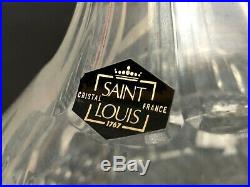 Broc A Decanter Carafe Cristal Saint Louis Modele Tommy Pointe Diamant C1477