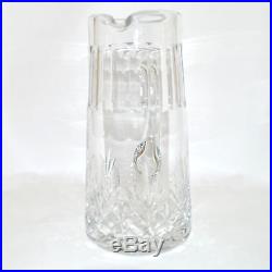 Broc à eau MASSENET de SAINT-LOUIS Pichet Canette en Cristal taillé! 25,5cm Ht