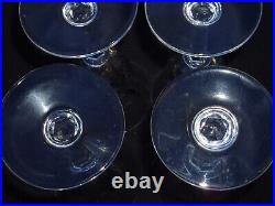 Broc a eau + Verres a Vin Saint Louis en Cristal Taillé Modèle camargue signé