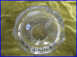 Broc à eau cristal de saint louis cotes plates mod poincare (crystal pitcher)