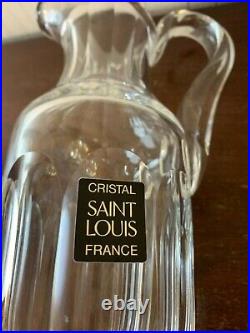 Broc modèle Chambord en cristal de Saint Louis