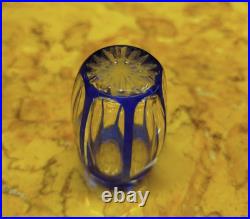 CARAFE et 8 VERRES CRISTAL SAINT-LOUIS Overlay Avant 1930 Art Table 19MAG 25/03