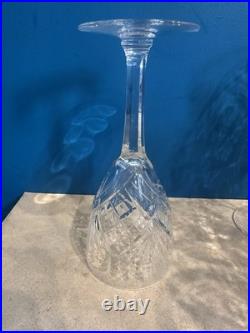 CRISTAL ST LOUIS 12 VERRES À EAU MODÈLE CHANTILLY Hauteur 18,5 Cm