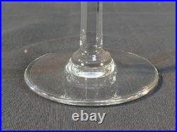 CRISTAL de SAINT-LOUIS 11 verres a Vin blanc modele CHANTILLY 15,3 cm