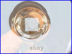 CRISTAL de SAINT-LOUIS 11 verres a Vin blanc modele CHANTILLY 15,3 cm