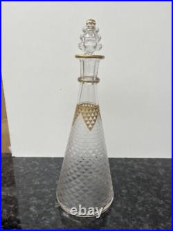 Carafe À Liqueur En Cristal Dégagé Acide De St Louis Baccarat Carafe À Liqueur En Cristal Dégagé Acide De St Louis Baccarat